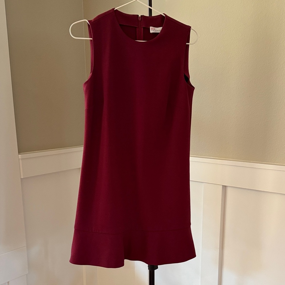 RED Valentino Deep Red Dress